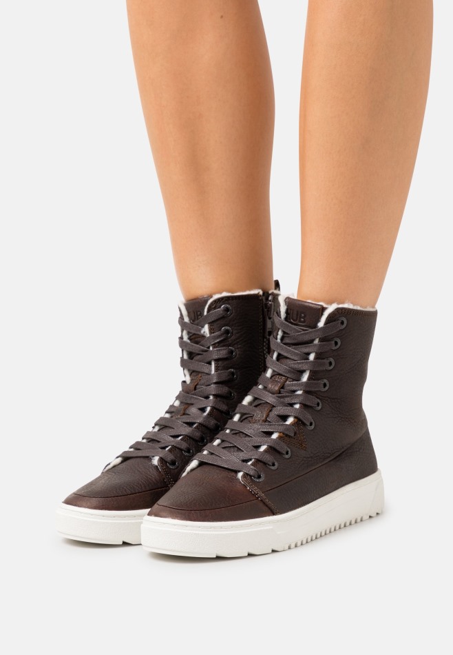 Bottines à Lacets Gabor | Rose Foncé Exclusif